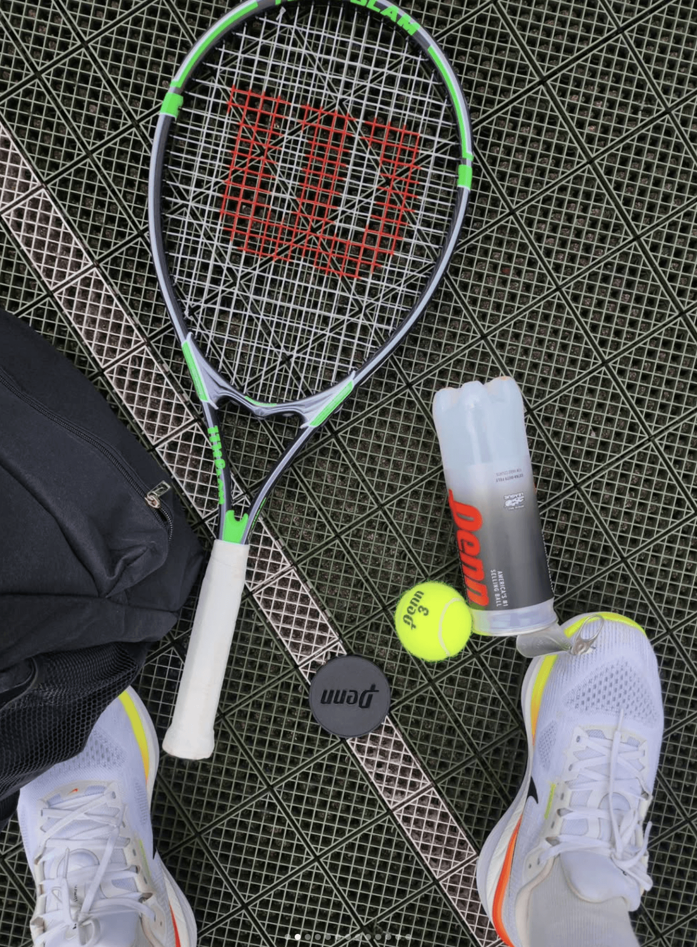 Tennis rackets and equipment