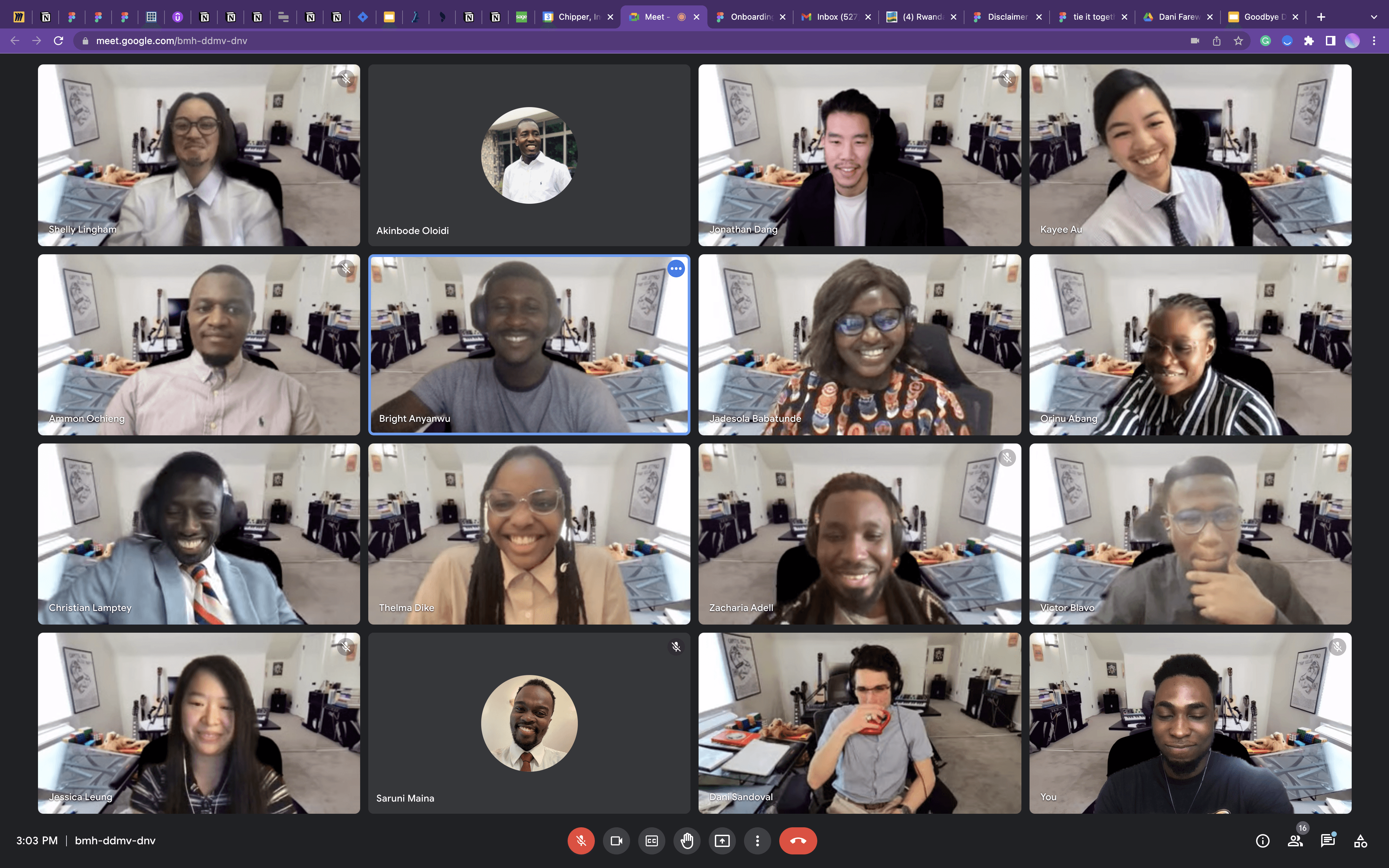 D’s Last Day—We All Showed Up With His Background 😅