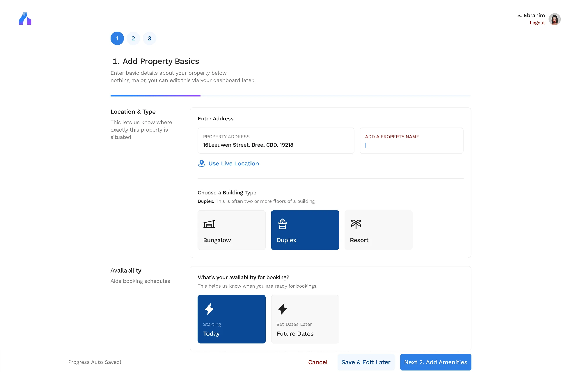 Letly • Itsy bitsy styleguide and one layout concept for a design I worked on for a proptech platform