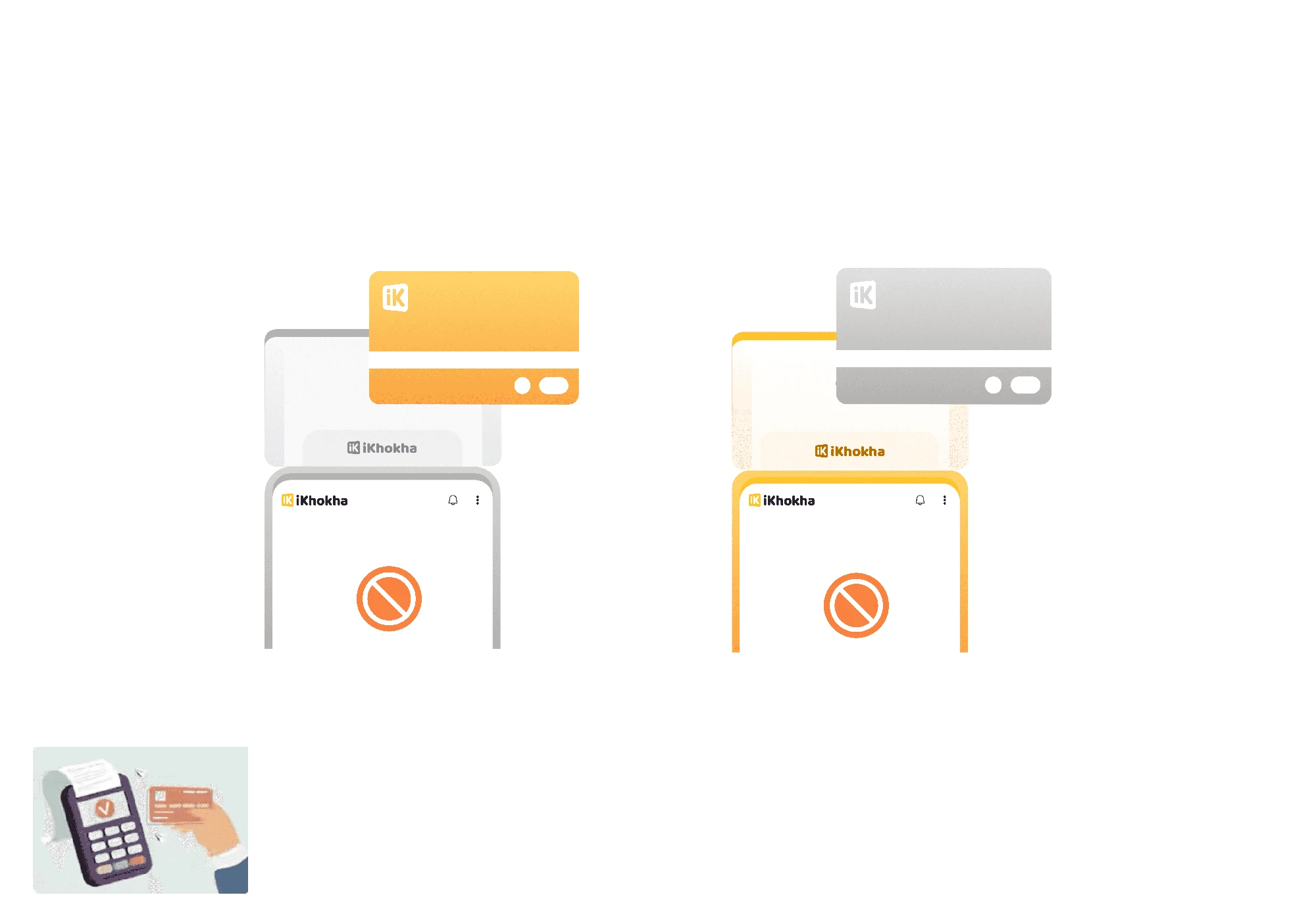 Final concepts for the Card Machine illustration